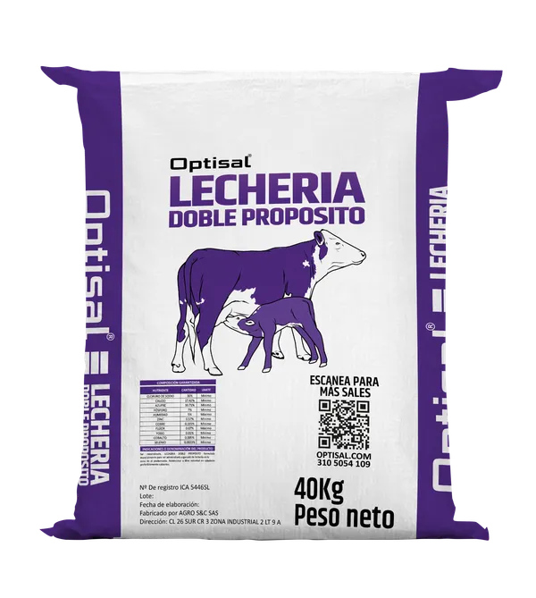 Bulto de Lechería Doble Propósito de Optisal