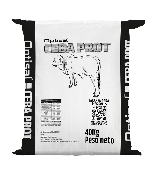 Bulto de Sal Ceba Prot de Optisal
